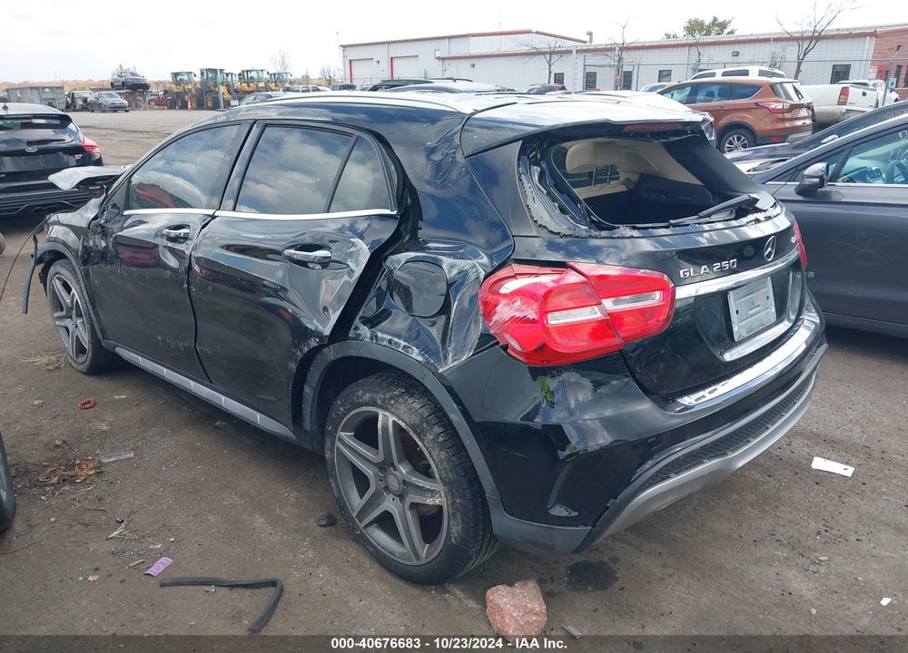 2015 MERCEDES-BENZ GLA 250 4MATIC VIN: WDCTG4GB0FJ168242