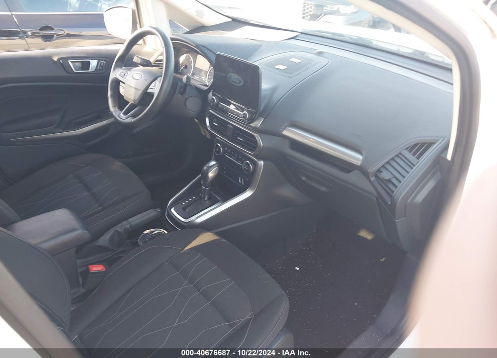 2019 FORD ECOSPORT SE VIN: MAJ6S3GL0KC268480