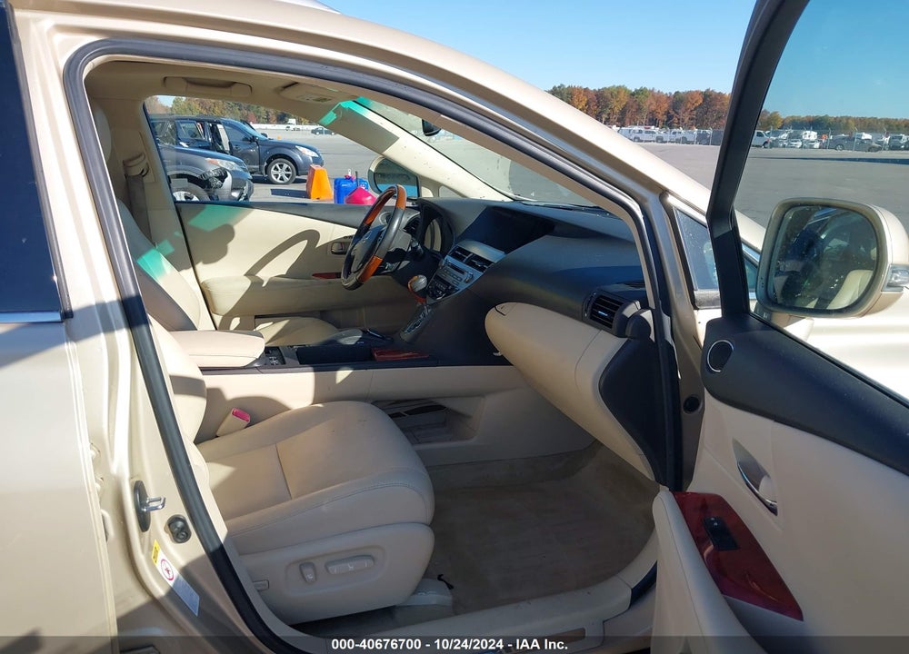 2010 LEXUS RX 450H VIN: JTJBC1BAXA2020206