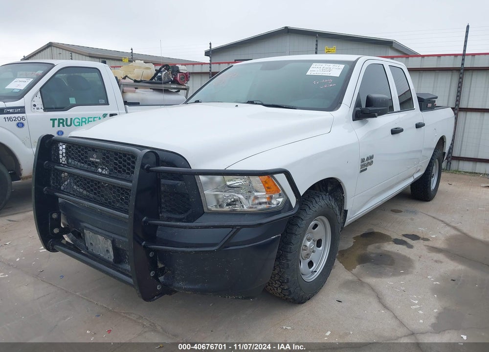 2022 RAM 1500 CLASSIC TRADESMAN 4X2 6'4 BOX VIN: 1C6RR6FGXNS231608