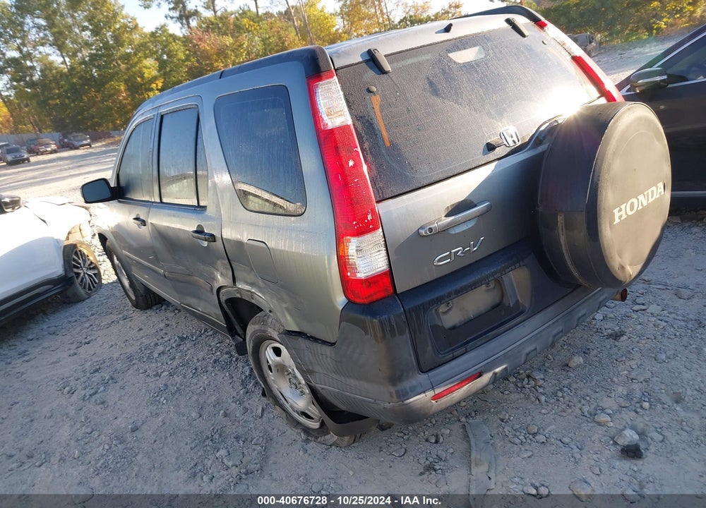 2005 HONDA CR-V LX VIN: SHSRD68535U307386