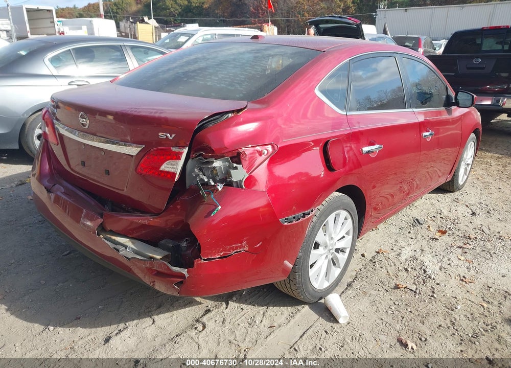 2015 NISSAN SENTRA SV VIN: 3N1AB7AP1FL635164