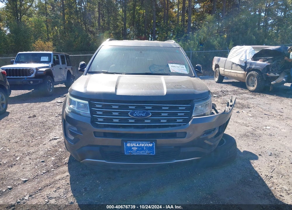 2017 FORD EXPLORER XLT VIN: 1FM5K7D86HGA07784