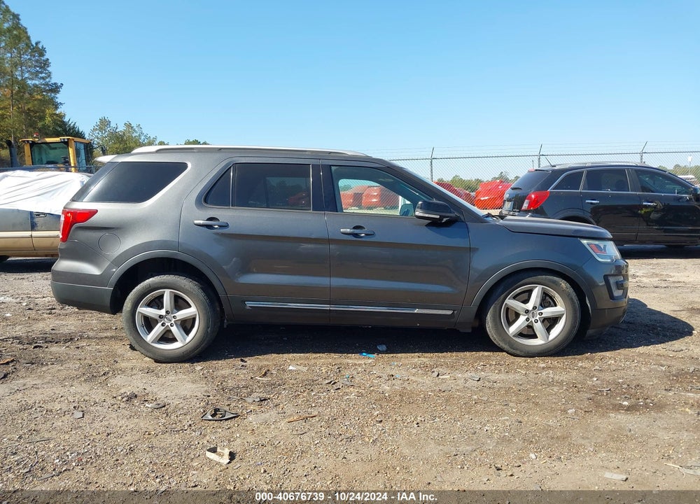 2017 FORD EXPLORER XLT VIN: 1FM5K7D86HGA07784