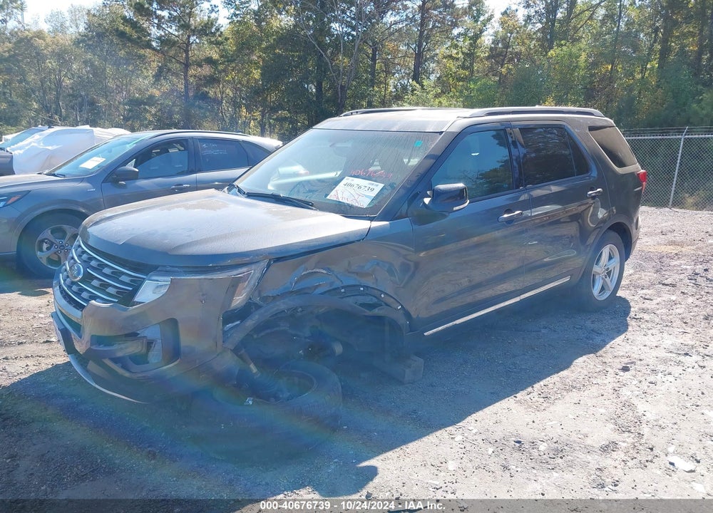 2017 FORD EXPLORER XLT VIN: 1FM5K7D86HGA07784