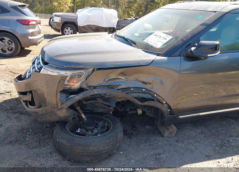 2017 FORD EXPLORER XLT VIN: 1FM5K7D86HGA07784