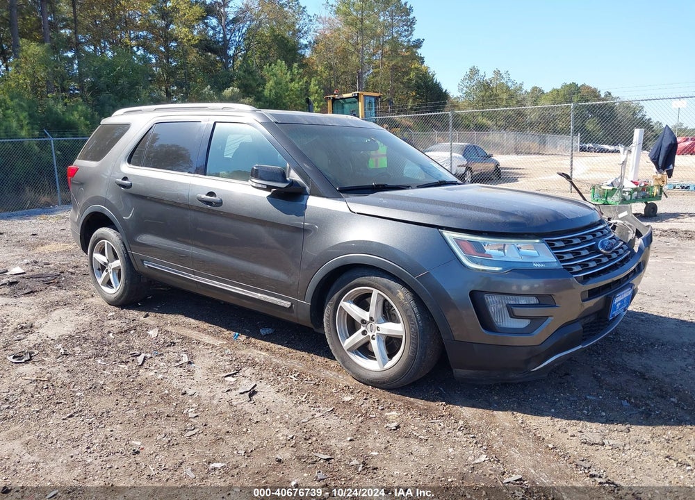2017 FORD EXPLORER XLT VIN: 1FM5K7D86HGA07784