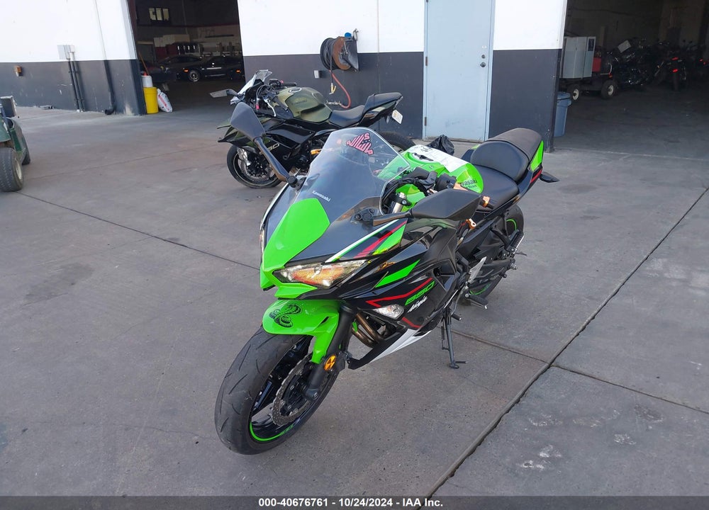 2022 KAWASAKI EX650 N VIN: ML5EXEN17NDA50312