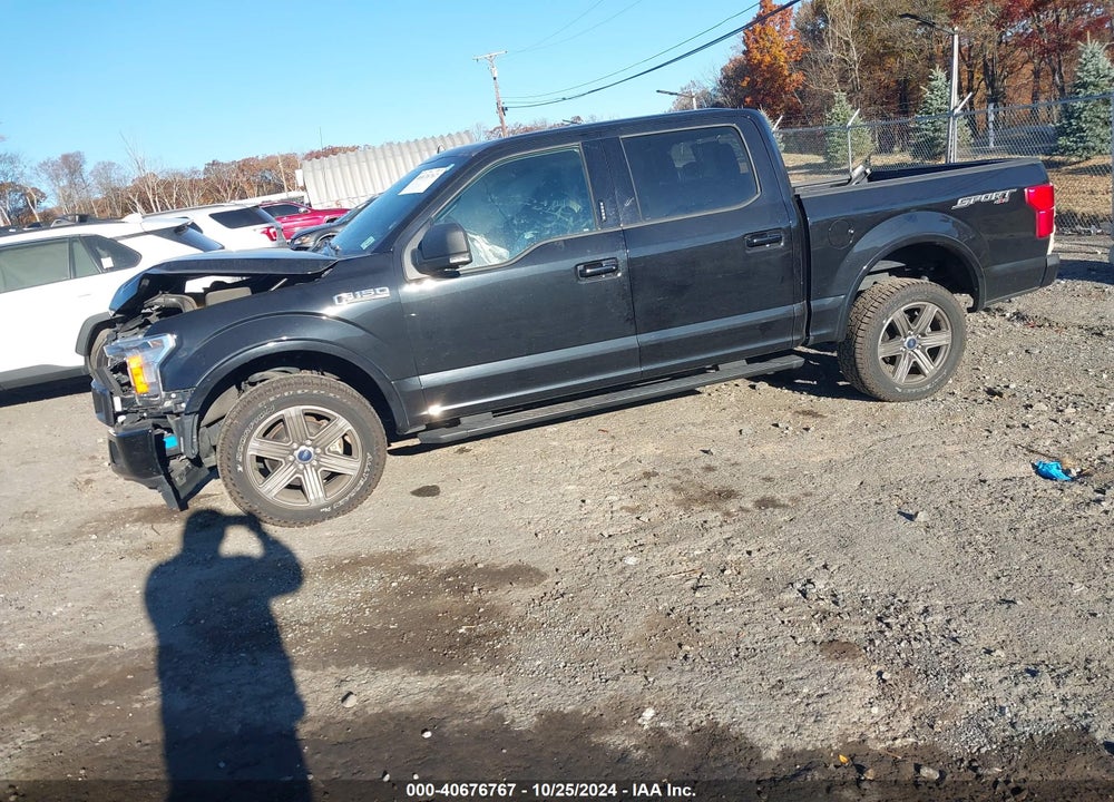 2020 FORD F-150 XLT VIN: 1FTEW1E40LKE31906