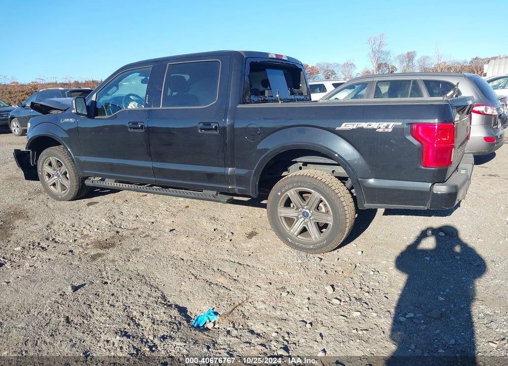 2020 FORD F-150 XLT VIN: 1FTEW1E40LKE31906
