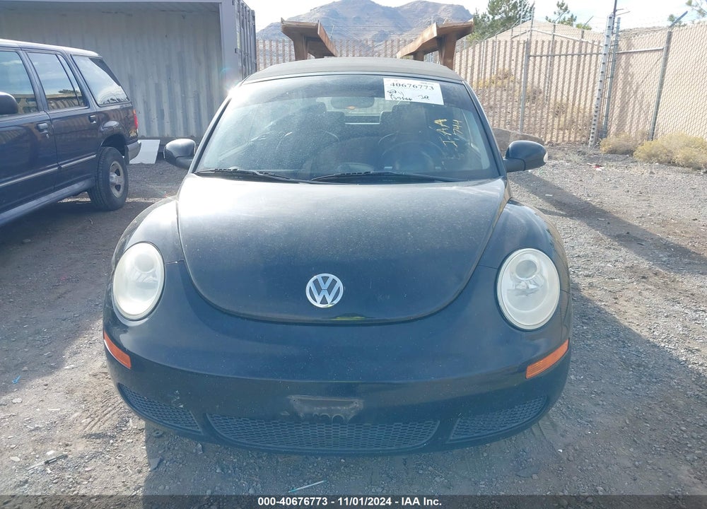 2008 VOLKSWAGEN NEW BEETLE SE VIN: 3VWRG31Y48M402229