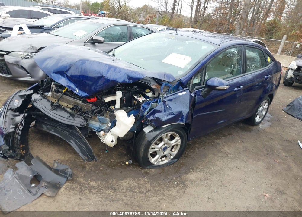 2016 FORD FIESTA SE VIN: 3FADP4BJ7GM203412