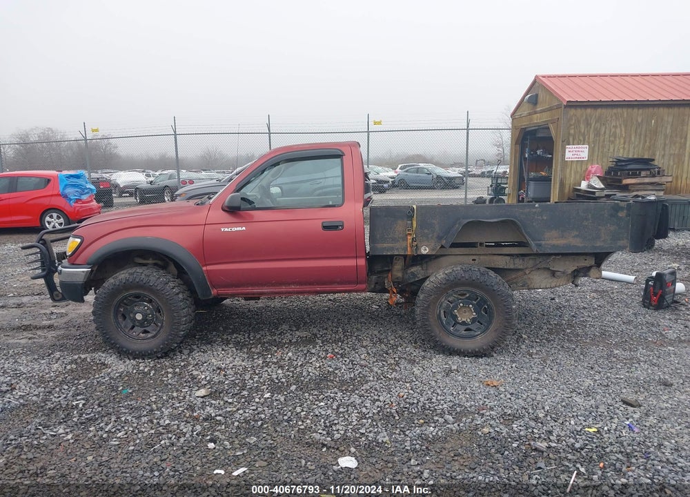 2002 TOYOTA TACOMA VIN: 5TEPM62N72Z037290