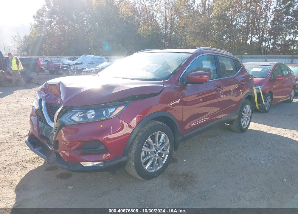 2022 NISSAN ROGUE SPORT SV AWD XTRONIC CVT VIN: JN1BJ1BW1NW475516