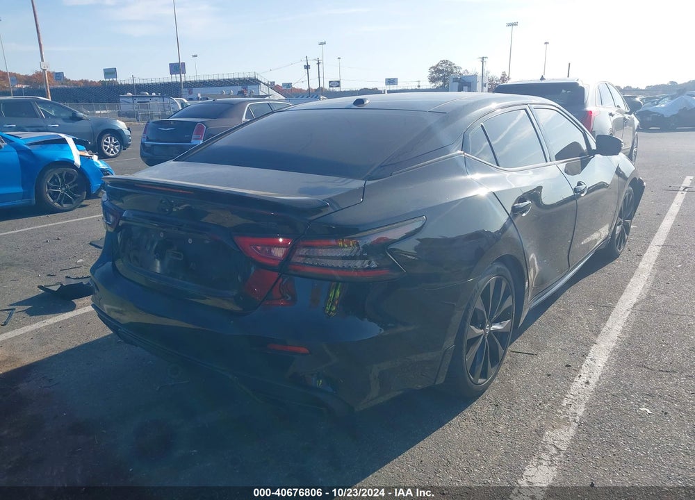 2021 NISSAN MAXIMA SR XTRONIC CVT VIN: 1N4AA6EV4MC501993