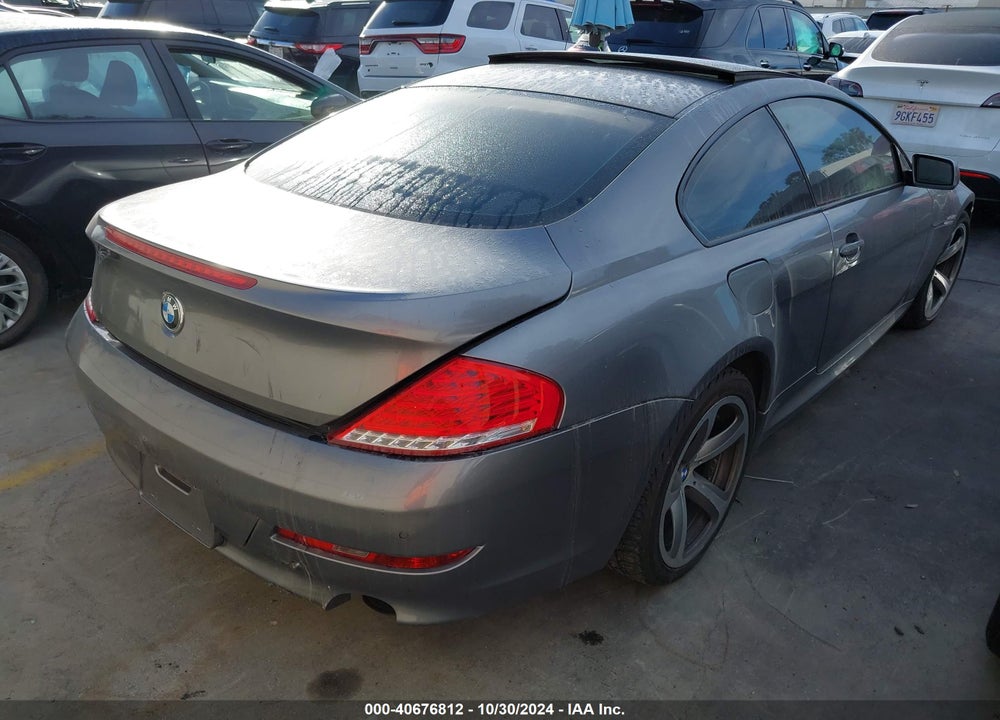 2008 BMW 650I VIN: WBAEA53548CV85020