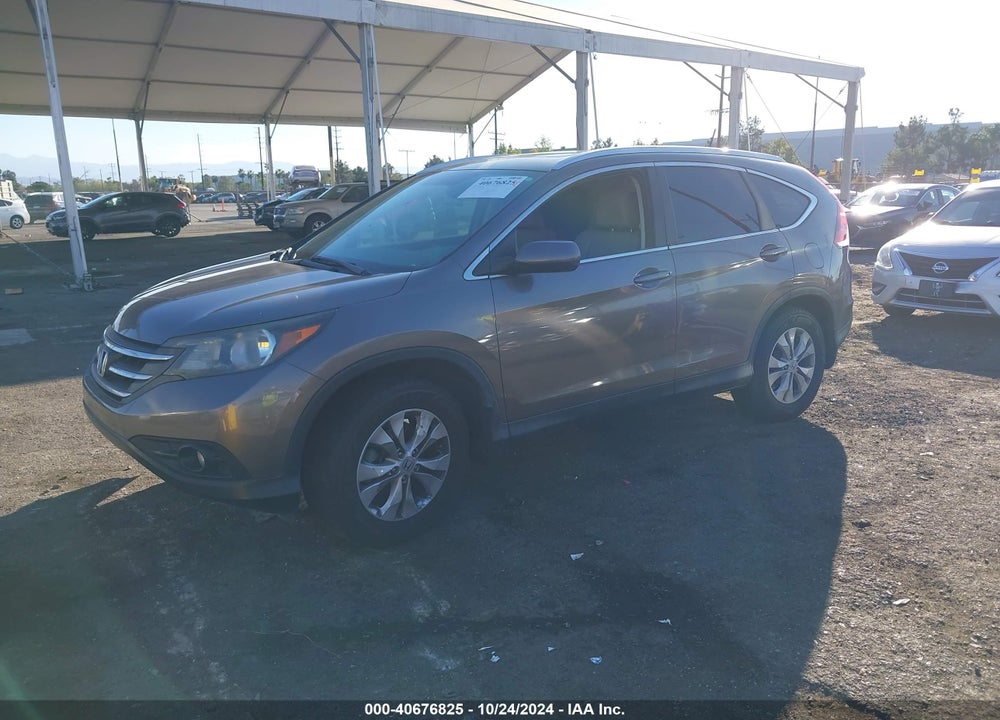 2012 HONDA CR-V EX-L VIN: 5J6RM3H72CL043802