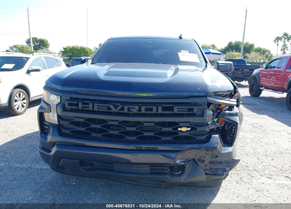 2023 CHEVROLET SILVERADO 1500 2WD SHORT BED CUSTOM VIN: 1GCPABEKXPZ207065