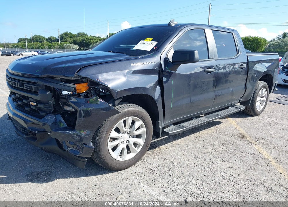 2023 CHEVROLET SILVERADO 1500 2WD SHORT BED CUSTOM VIN: 1GCPABEKXPZ207065