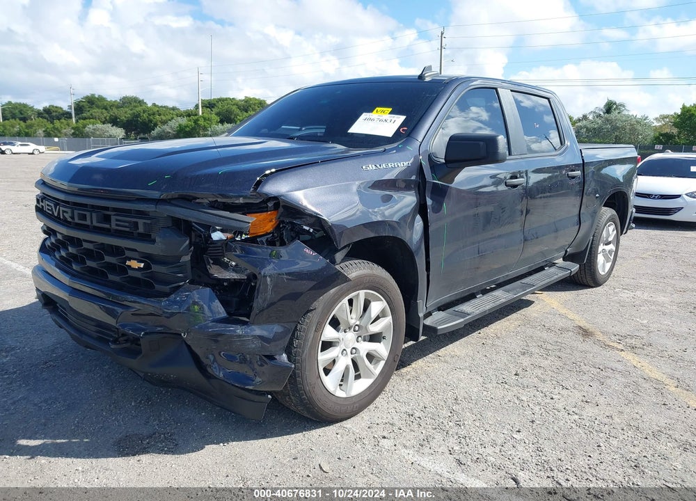 2023 CHEVROLET SILVERADO 1500 2WD SHORT BED CUSTOM VIN: 1GCPABEKXPZ207065