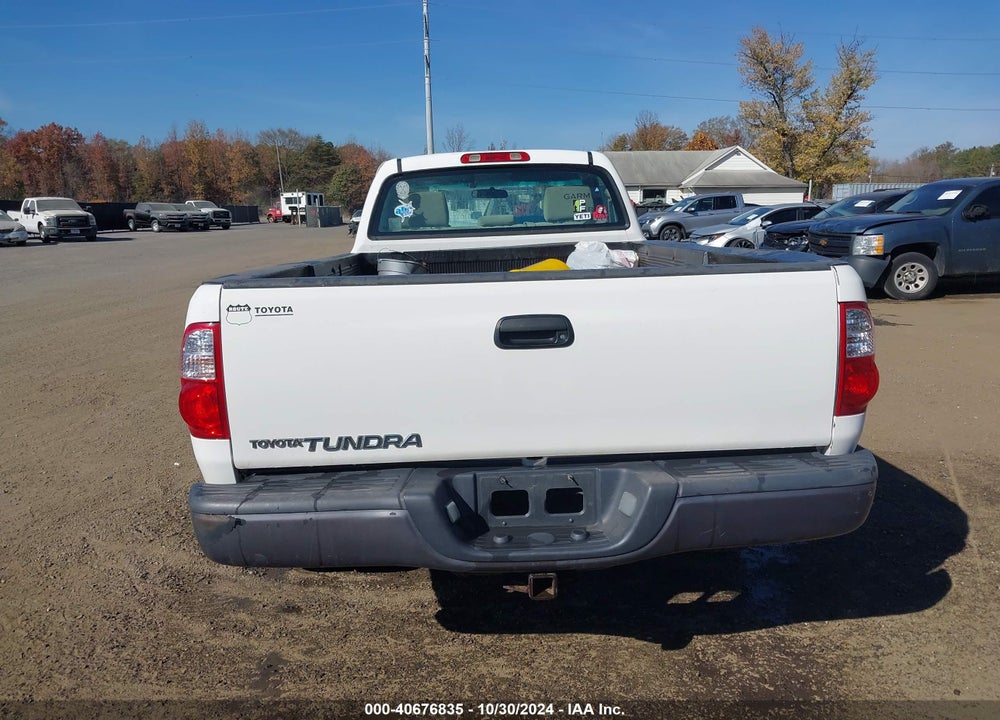 2005 TOYOTA TUNDRA VIN: 5TBJU32195S448606