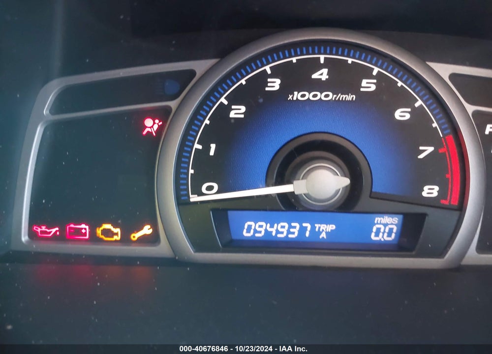 2008 HONDA CIVIC EX VIN: 2HGFG12898H539708