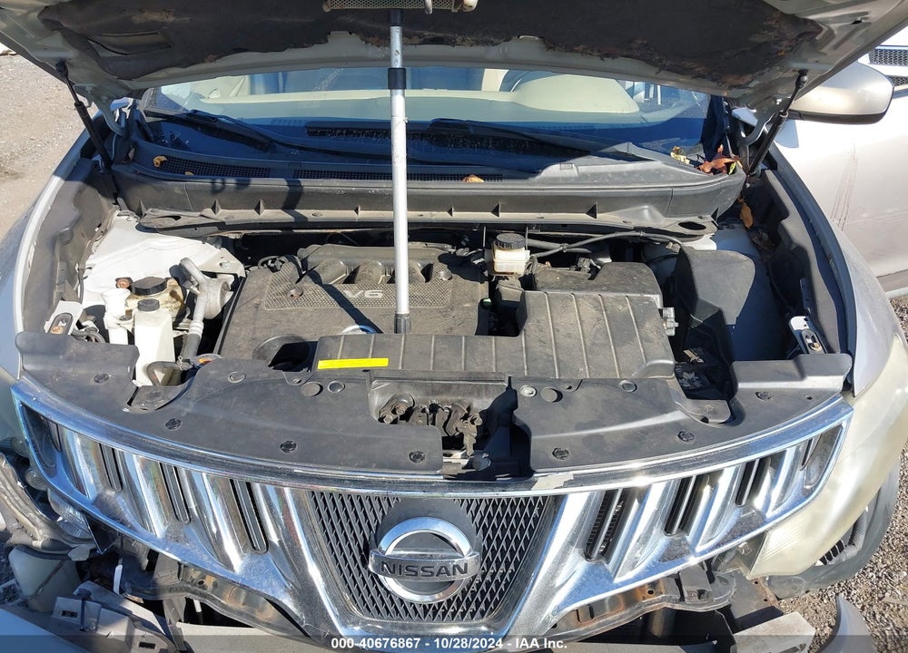 2009 NISSAN MURANO SL VIN: JN8AZ18W39W146318