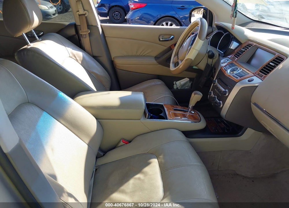 2009 NISSAN MURANO SL VIN: JN8AZ18W39W146318