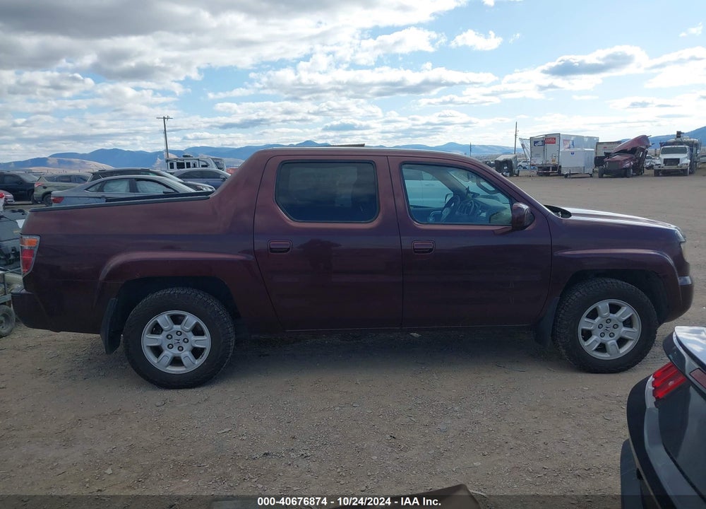 2007 HONDA RIDGELINE RTS VIN: 2HJYK16427H546619