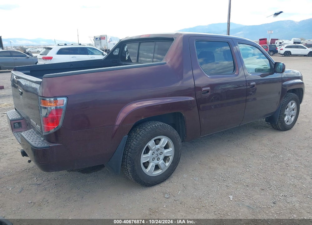 2007 HONDA RIDGELINE RTS VIN: 2HJYK16427H546619