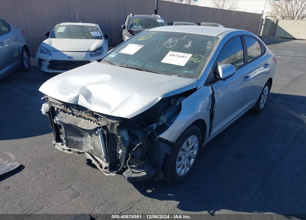 2022 HYUNDAI ACCENT SE VIN: 3KPC24A64NE157630