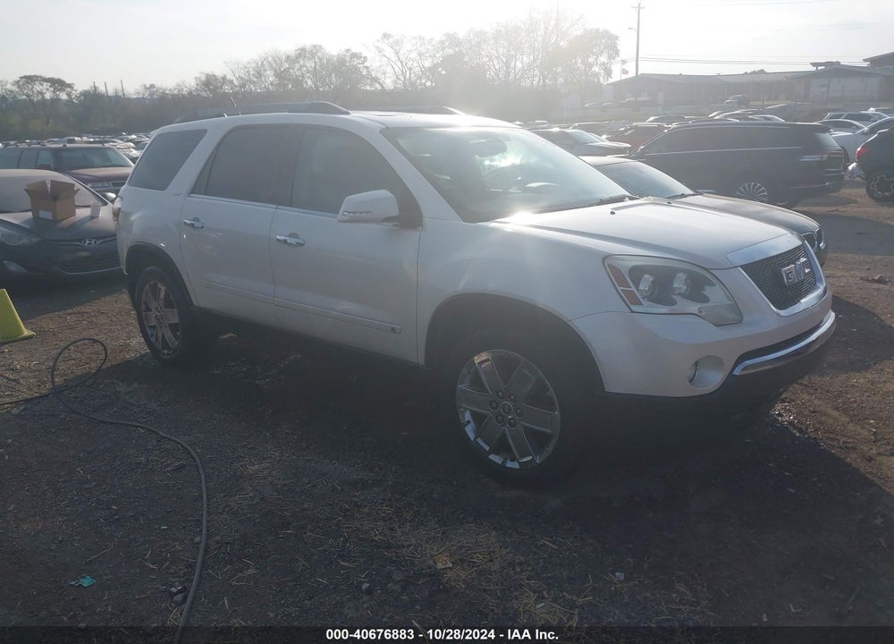 2010 GMC ACADIA SLT-2 VIN: 1GKLRNEDXAJ121386