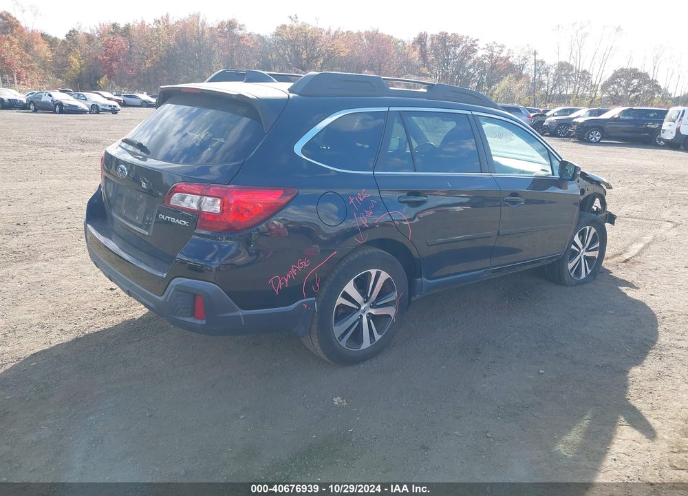 2019 SUBARU OUTBACK 2.5I LIMITED VIN: 4S4BSANC5K3345615