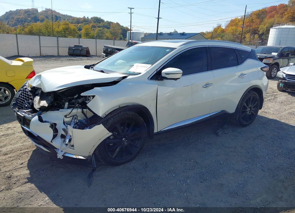 2021 NISSAN MURANO PLATINUM INTELLIGENT AWD VIN: 5N1AZ2DS8MC125023