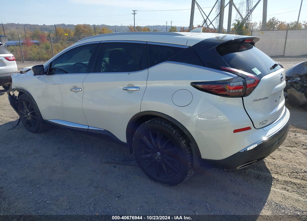 2021 NISSAN MURANO PLATINUM INTELLIGENT AWD VIN: 5N1AZ2DS8MC125023