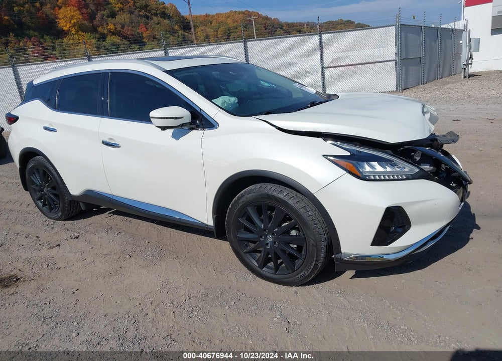 2021 NISSAN MURANO PLATINUM INTELLIGENT AWD VIN: 5N1AZ2DS8MC125023