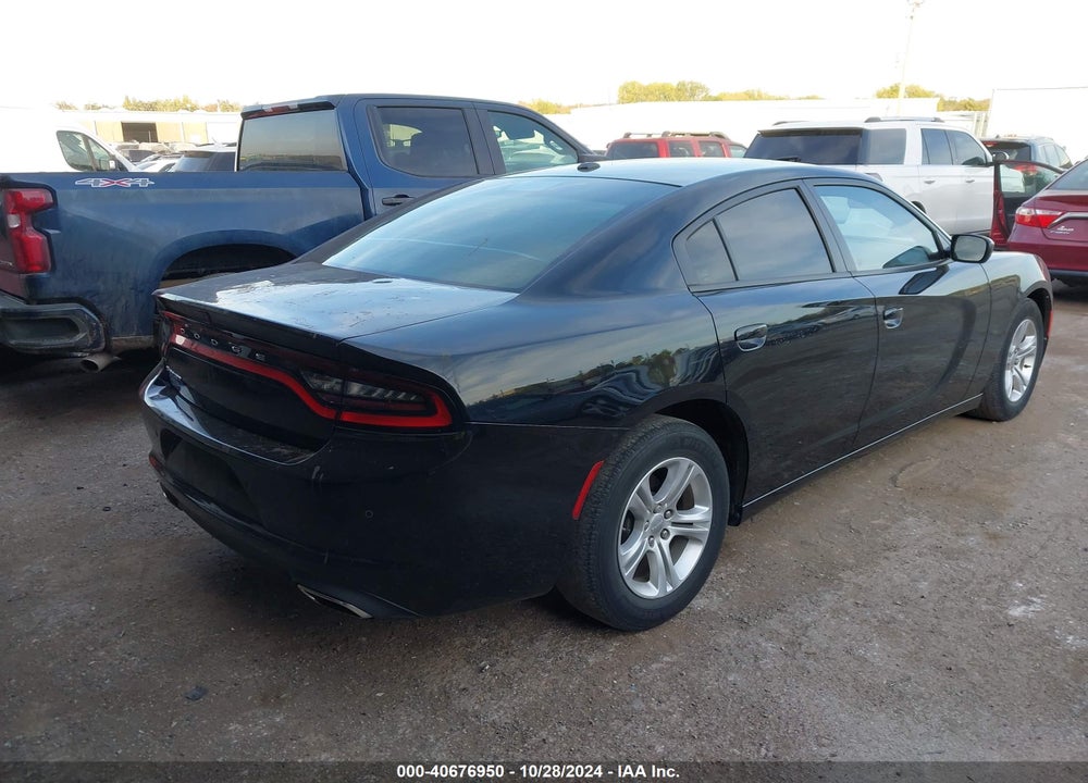 2018 DODGE CHARGER SXT RWD VIN: 2C3CDXBG4JH337275