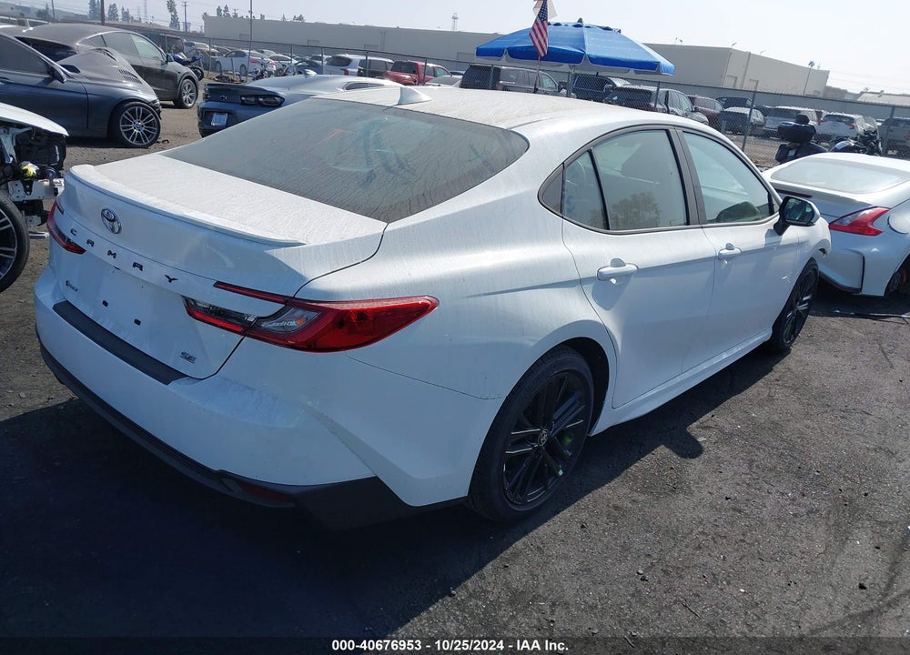 2025 TOYOTA CAMRY SE VIN: 4T1DAACK4SU036718