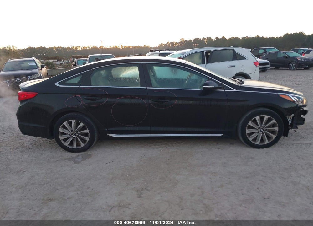 2016 HYUNDAI SONATA SPORT VIN: 5NPE34AF4GH421742