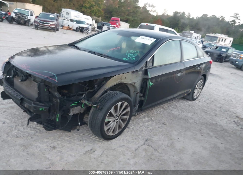 2016 HYUNDAI SONATA SPORT VIN: 5NPE34AF4GH421742