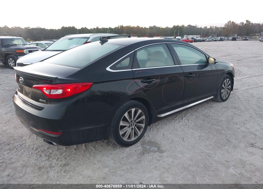 2016 HYUNDAI SONATA SPORT VIN: 5NPE34AF4GH421742