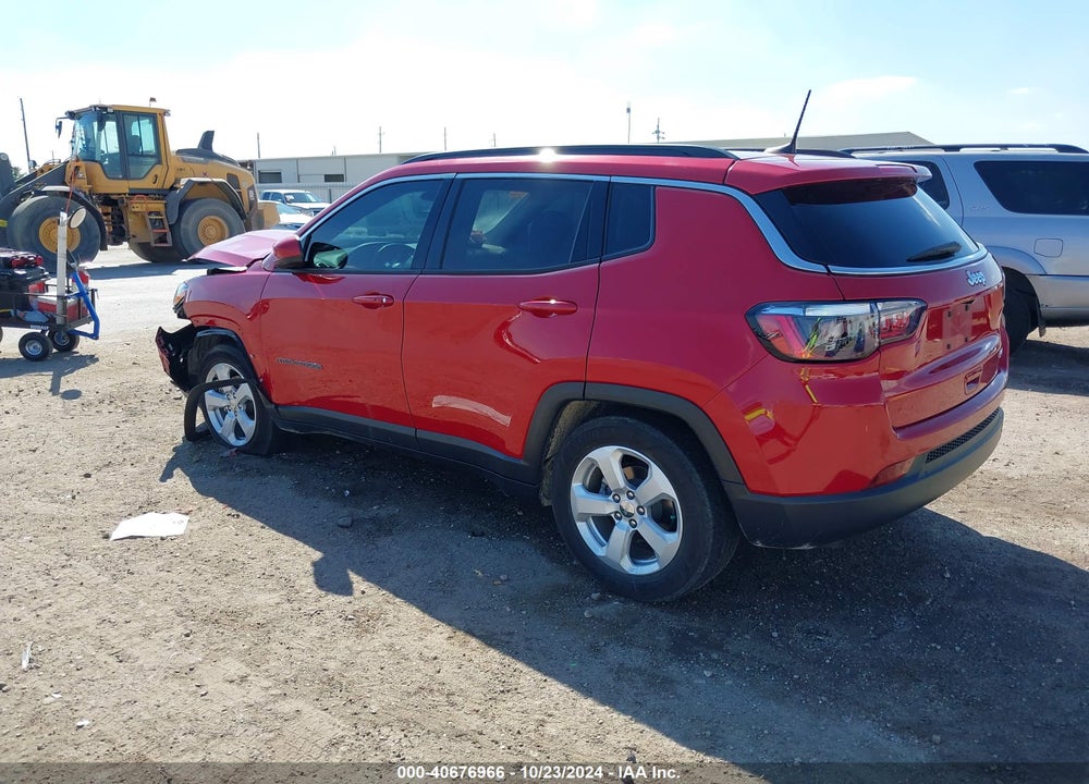 2021 JEEP COMPASS LATITUDE FWD VIN: 3C4NJCBB3MT563846