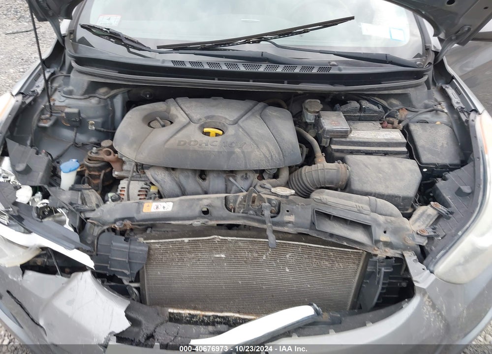 2013 HYUNDAI ELANTRA GLS VIN: 5NPDH4AE6DH220781