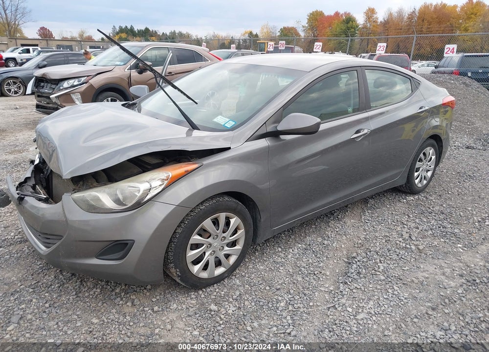 2013 HYUNDAI ELANTRA GLS VIN: 5NPDH4AE6DH220781
