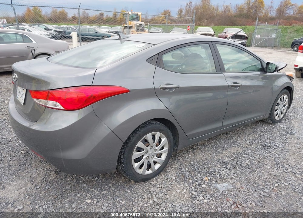 2013 HYUNDAI ELANTRA GLS VIN: 5NPDH4AE6DH220781