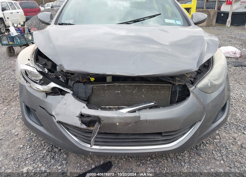 2013 HYUNDAI ELANTRA GLS VIN: 5NPDH4AE6DH220781