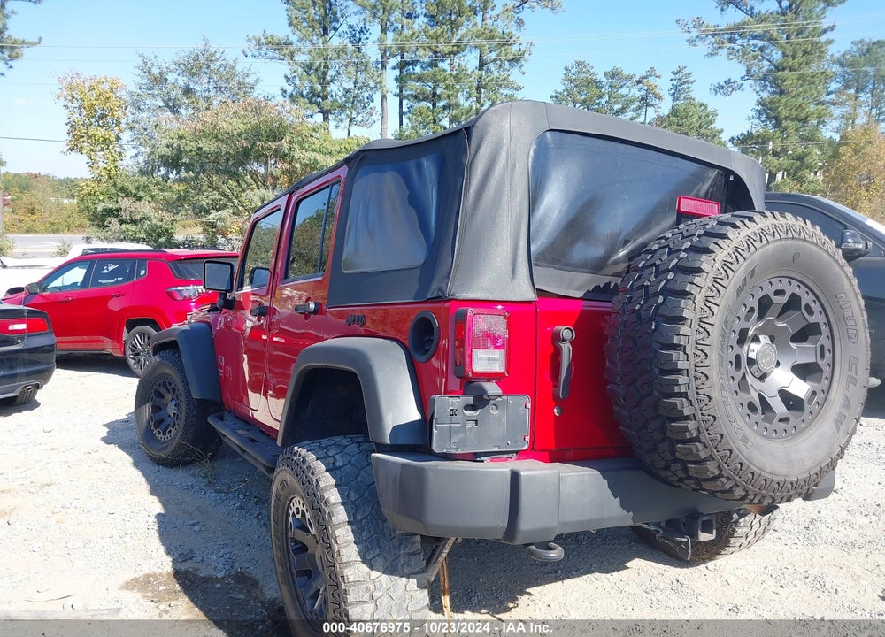 2009 JEEP WRANGLER UNLIMITED X VIN: 1J4GA39119L786812