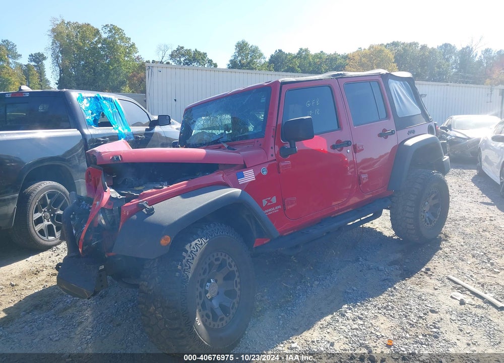 2009 JEEP WRANGLER UNLIMITED X VIN: 1J4GA39119L786812
