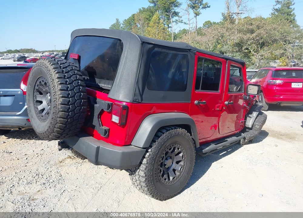 2009 JEEP WRANGLER UNLIMITED X VIN: 1J4GA39119L786812