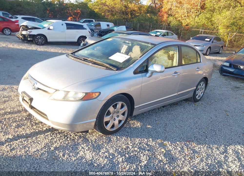 2006 HONDA CIVIC LX VIN: 1HGFA165X6L047366